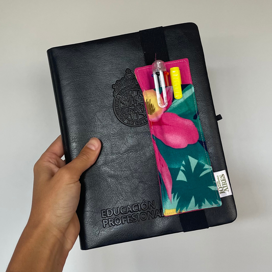 Porta-lapices +lapiz + destacador 27